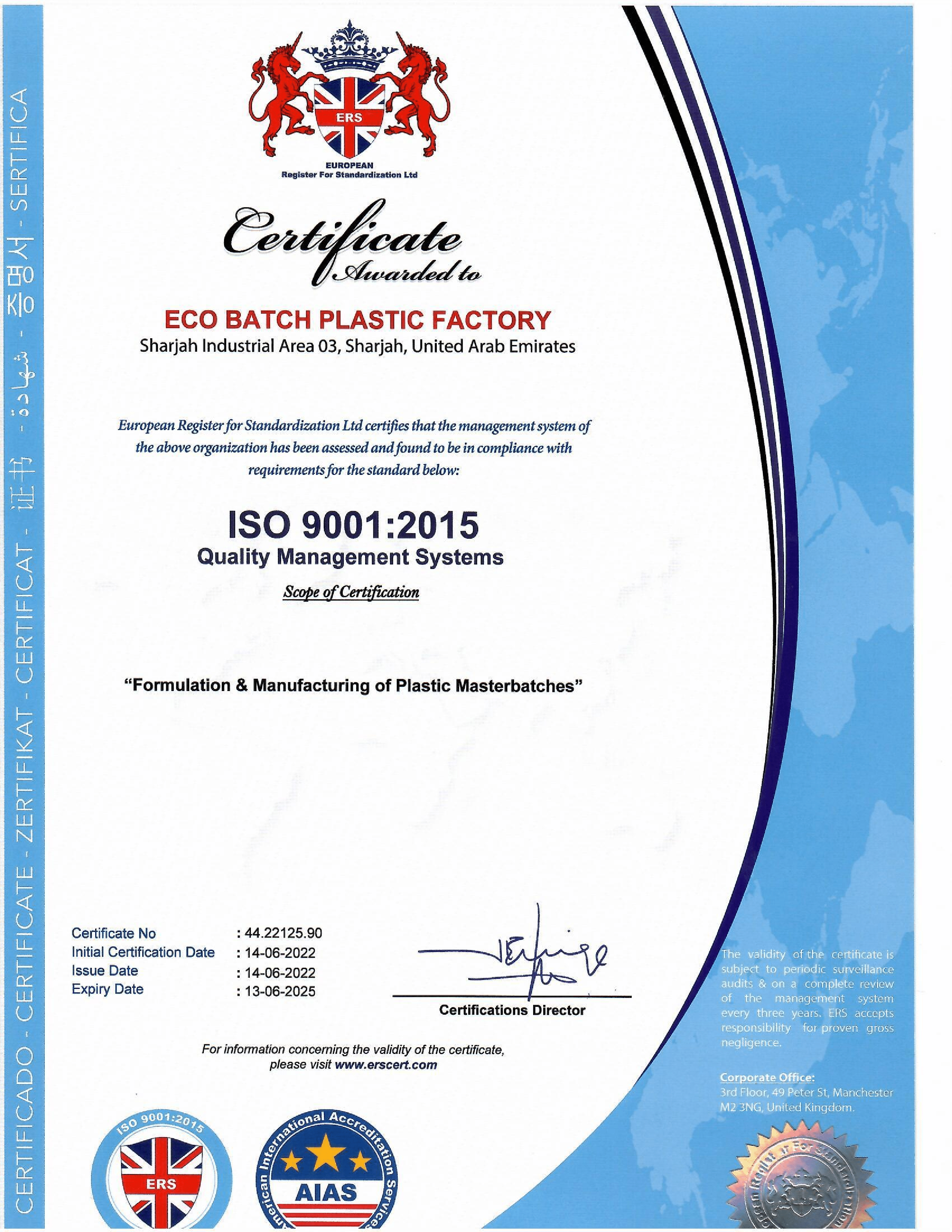 ISO-9001:2015